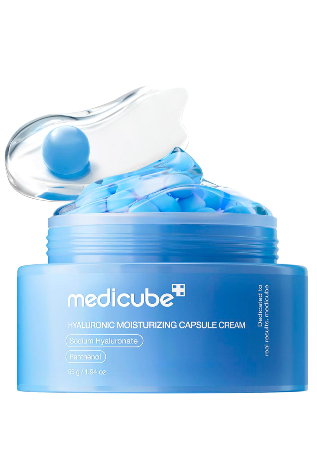 Crema Hidratante con Cápsulas de Ácido Hialurónico — Medicube